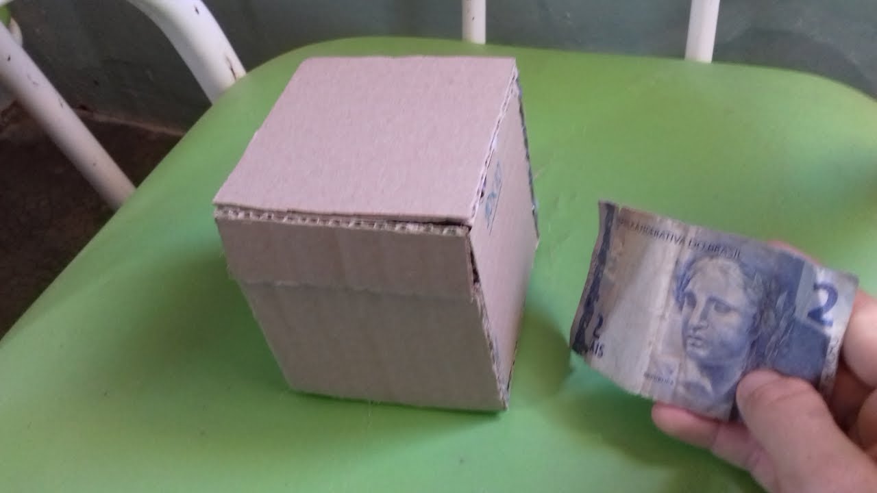 Conheça a caixinha mágica que some com seu dinheiro!  (Como fazer)