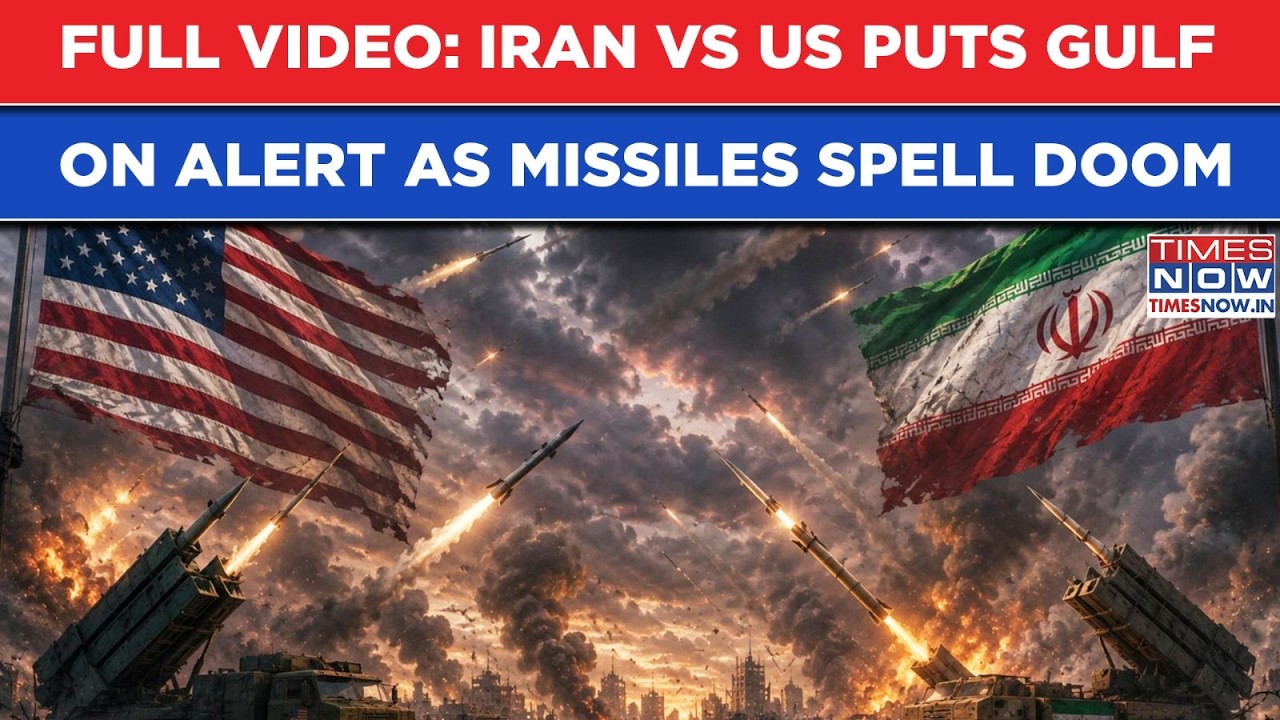 US Massive Iran Attack| IRGC Revenge Blitz Burns Gulf| MQ-9 Hanger Hit| Sirens In Qatar, Kuwait, UAE