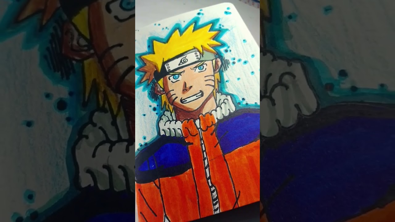 goku made naruto angry. 