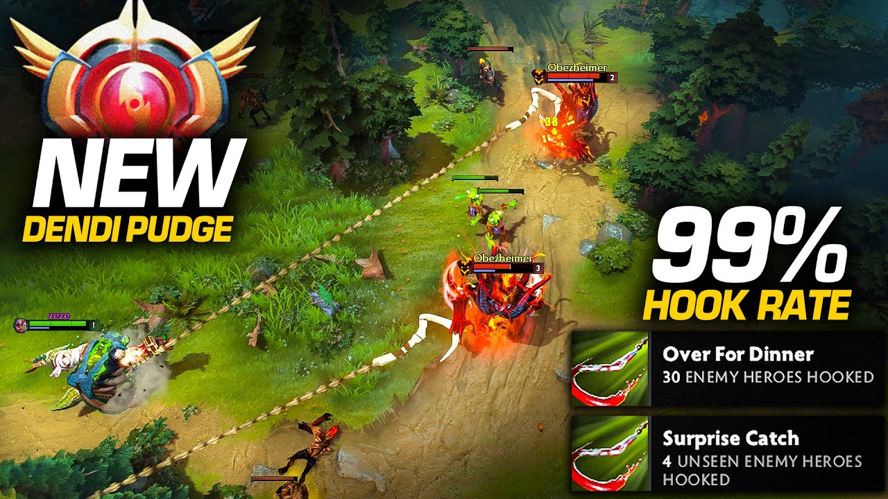 IS THIS THE NEXT DENDI? NEW DENDI'S INSANE 99% HOOK PUDGE! | Pudge Official
