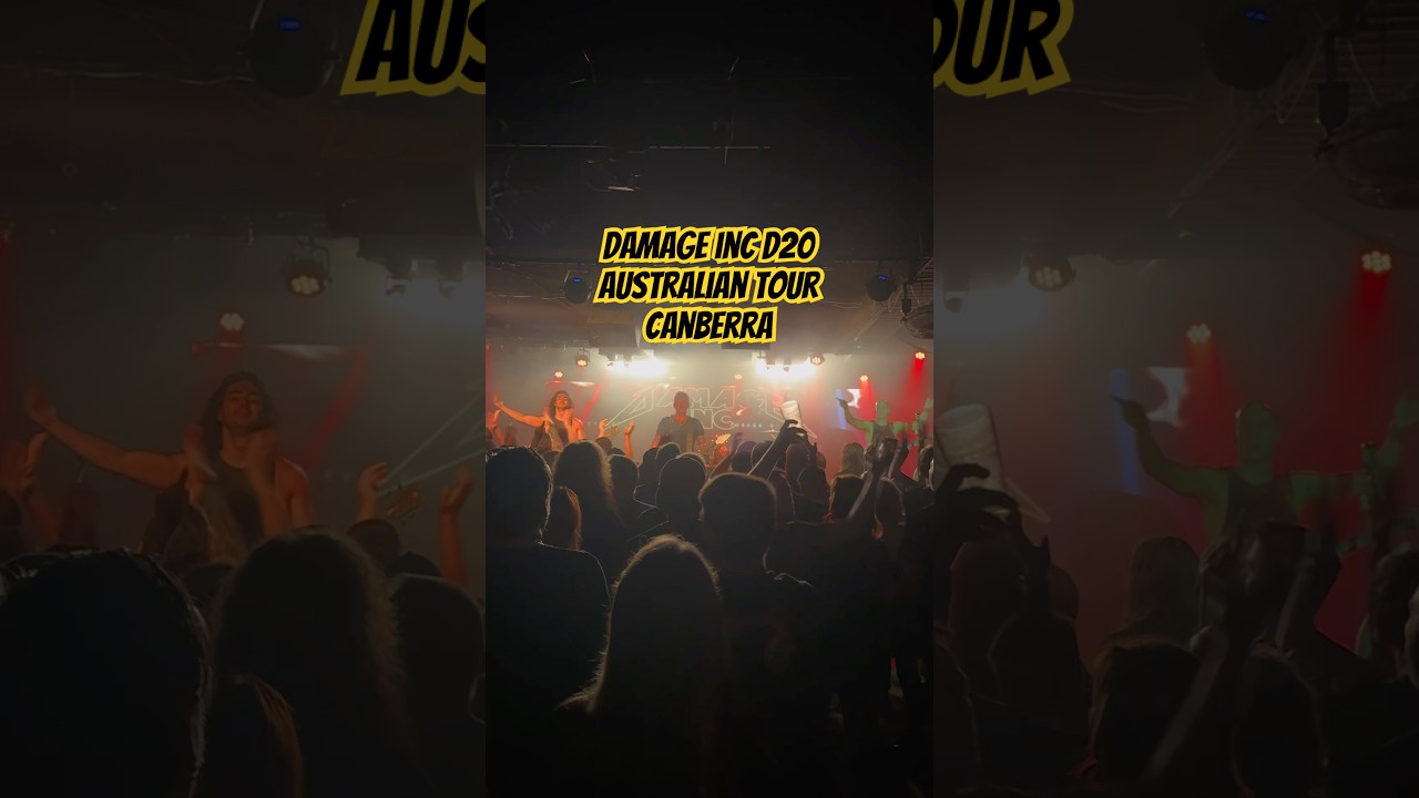 Damage Inc Metallica Tribute - D20 Australian Tour - Canberra 