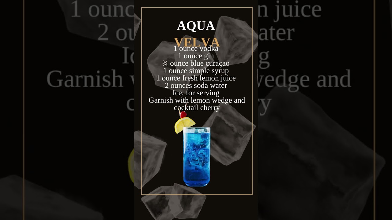 1920s Cocktail Spotlight - Aqua Velva