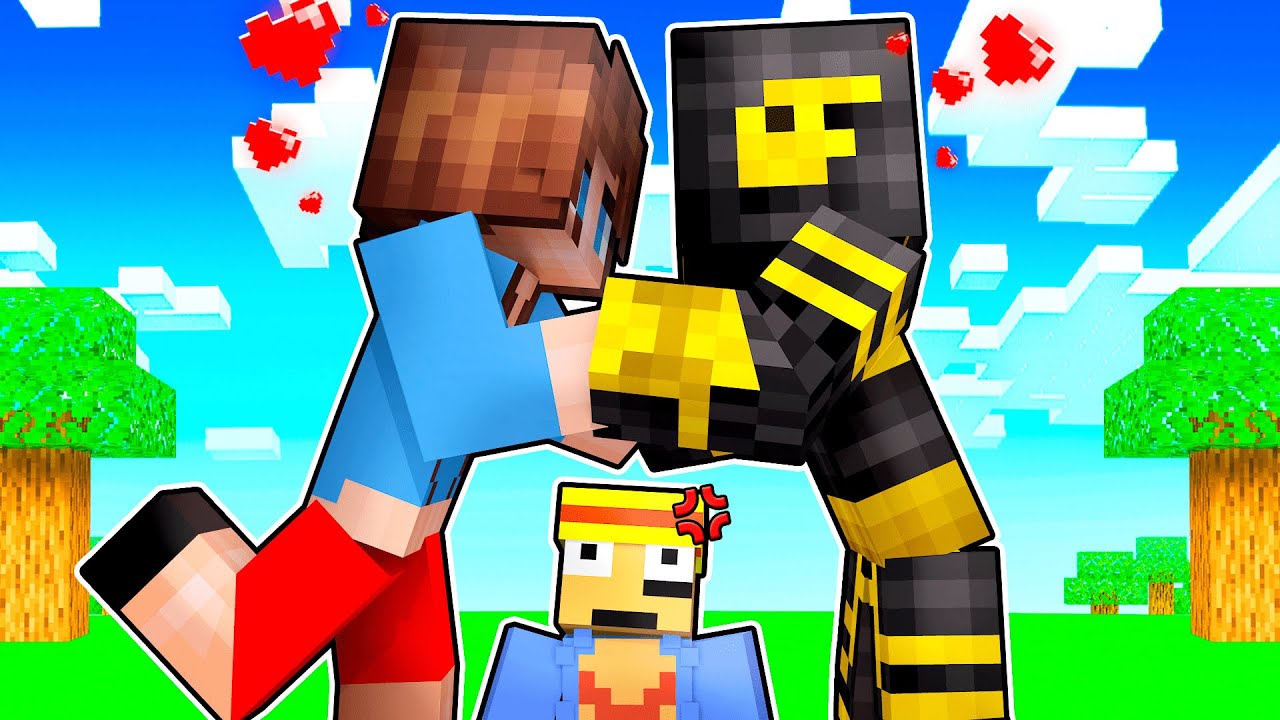 MASSI BESA A LA HERMANA SECRETA DE SU AMIGO EN MINECRAFT 😱