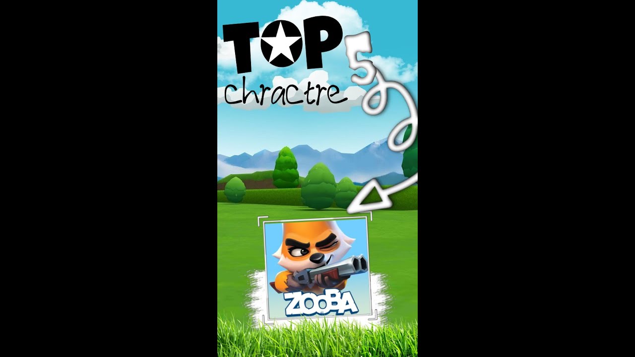 Top 5 character in Zooba 🔥✋