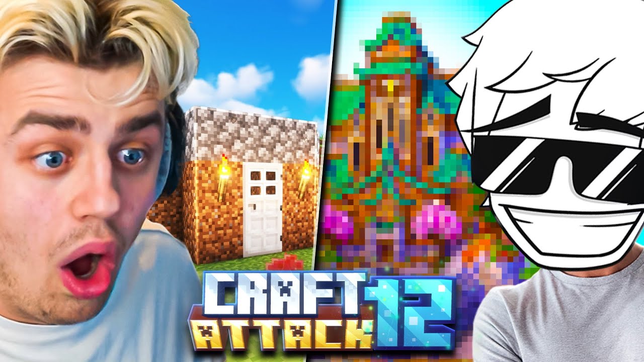 XXL BUILD BATTLE gegen BENX, PAPAPLATTE & CO 🤯 CRAFT ATTACK 12