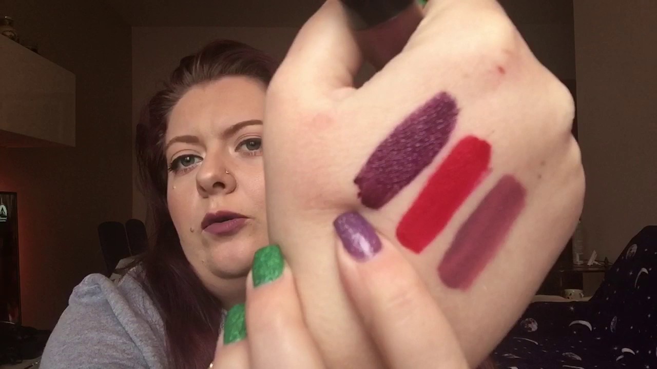 Nouba-Millebaci liquid lipstick-swatches