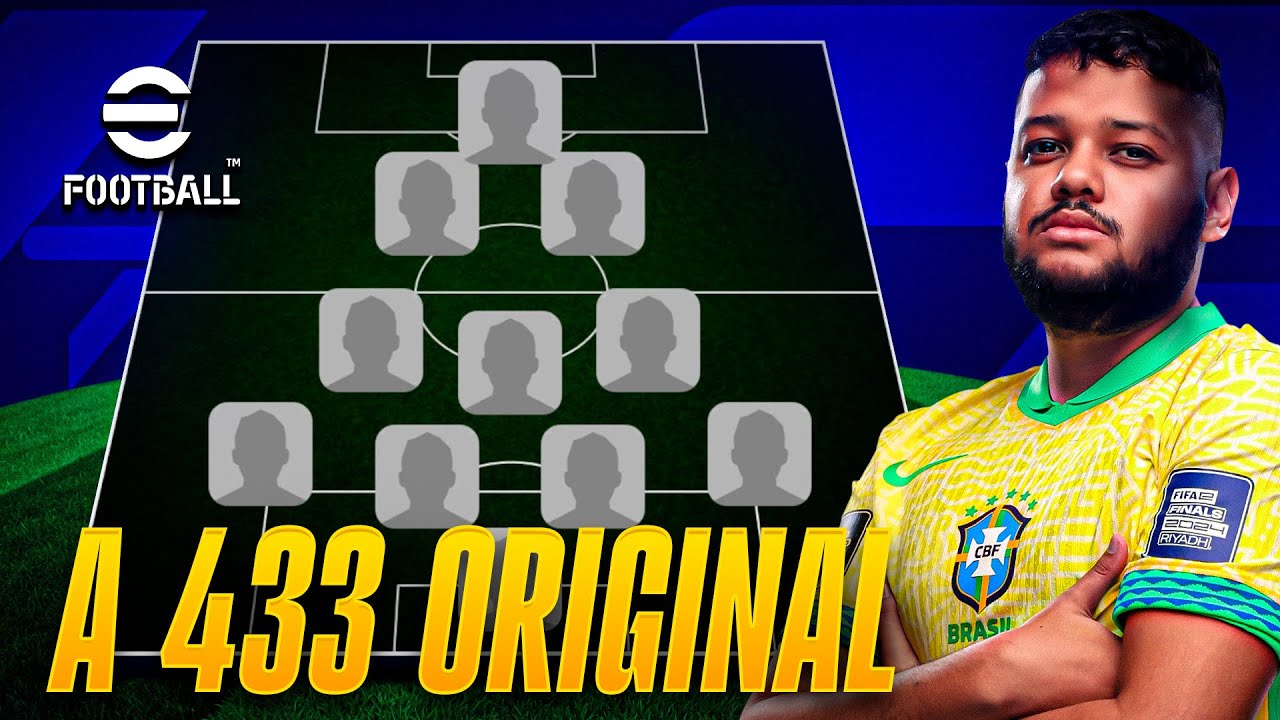 A 433 com 2 SA ORIGINAL botando ZÉ IA pra sofrer no Efootball Mobile