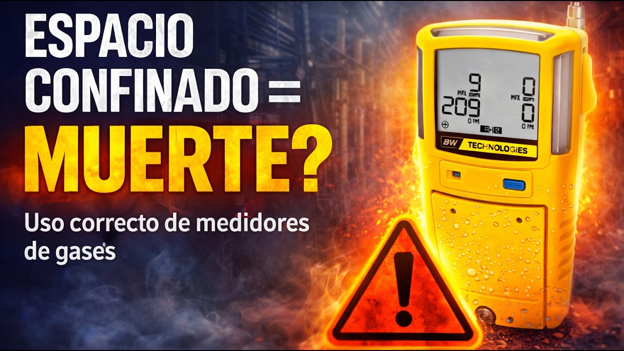 MEDIDORES DE GASES PARA UN ESPACIO CONFINADO