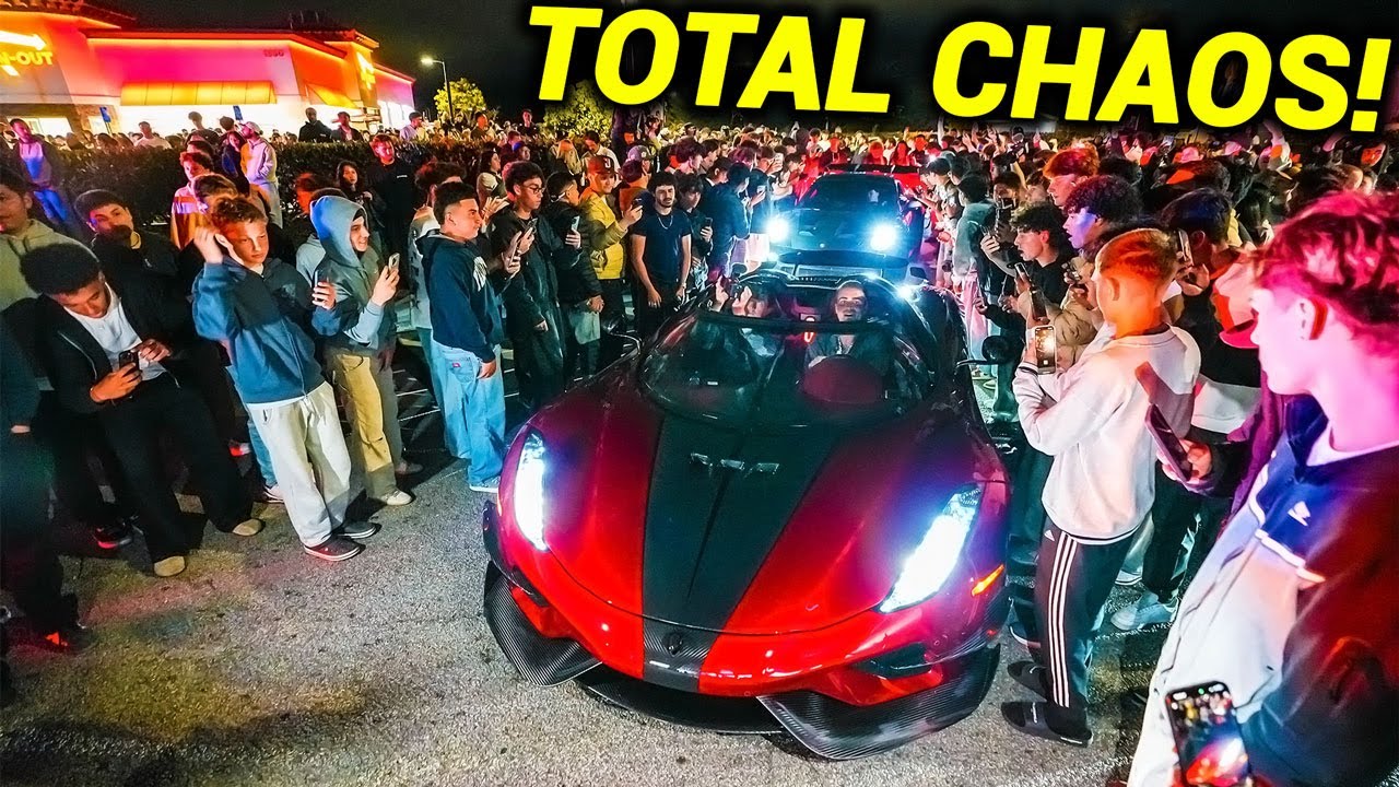 MONTEREY CAR WEEK GETS OUT OF CONTROL... TJR SHUTS IT DOWN IN HIS NEW KOENIGSEGG!