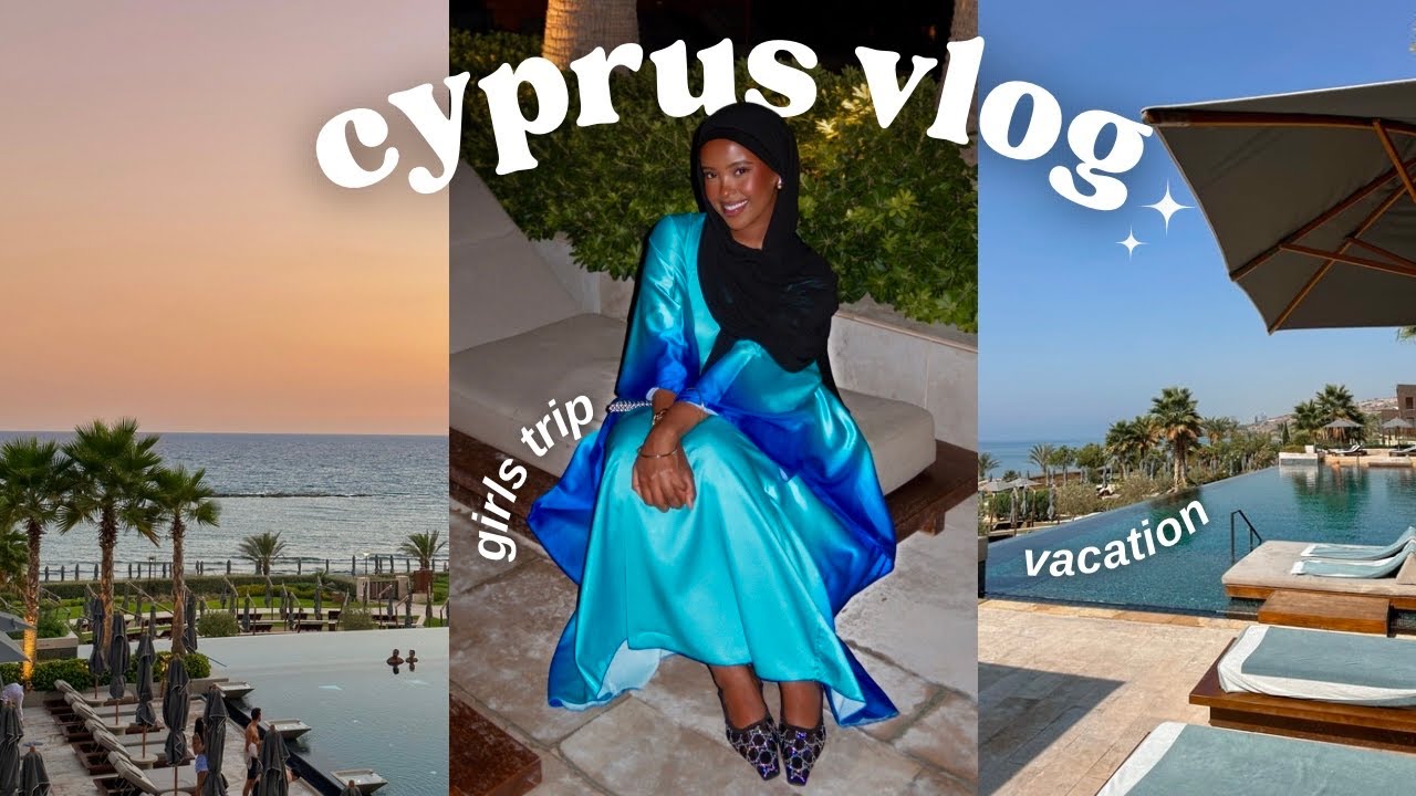 CYPRUS TRAVEL VLOG ♡ limassol hotel, food + sister vacation!
