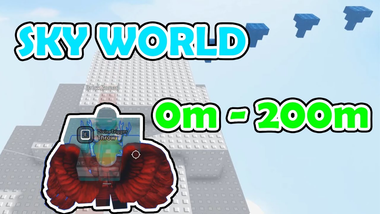 Carry Me (NEW Sky World) 0m to 200m || Roblox