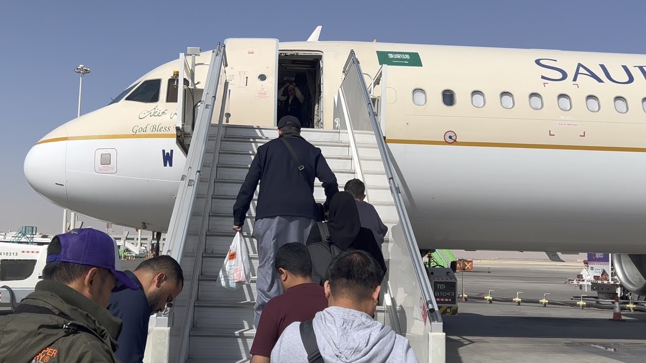 Riyadh to Doha on Saudia A320 Economy Class” ✈️🇸🇦🇶🇦