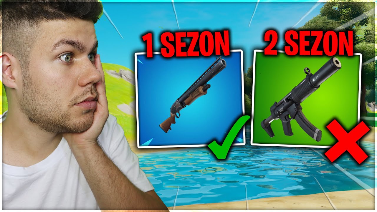 TYLKO ITEMY Z 1 SEZONU CHALLENGE W FORTNITE !