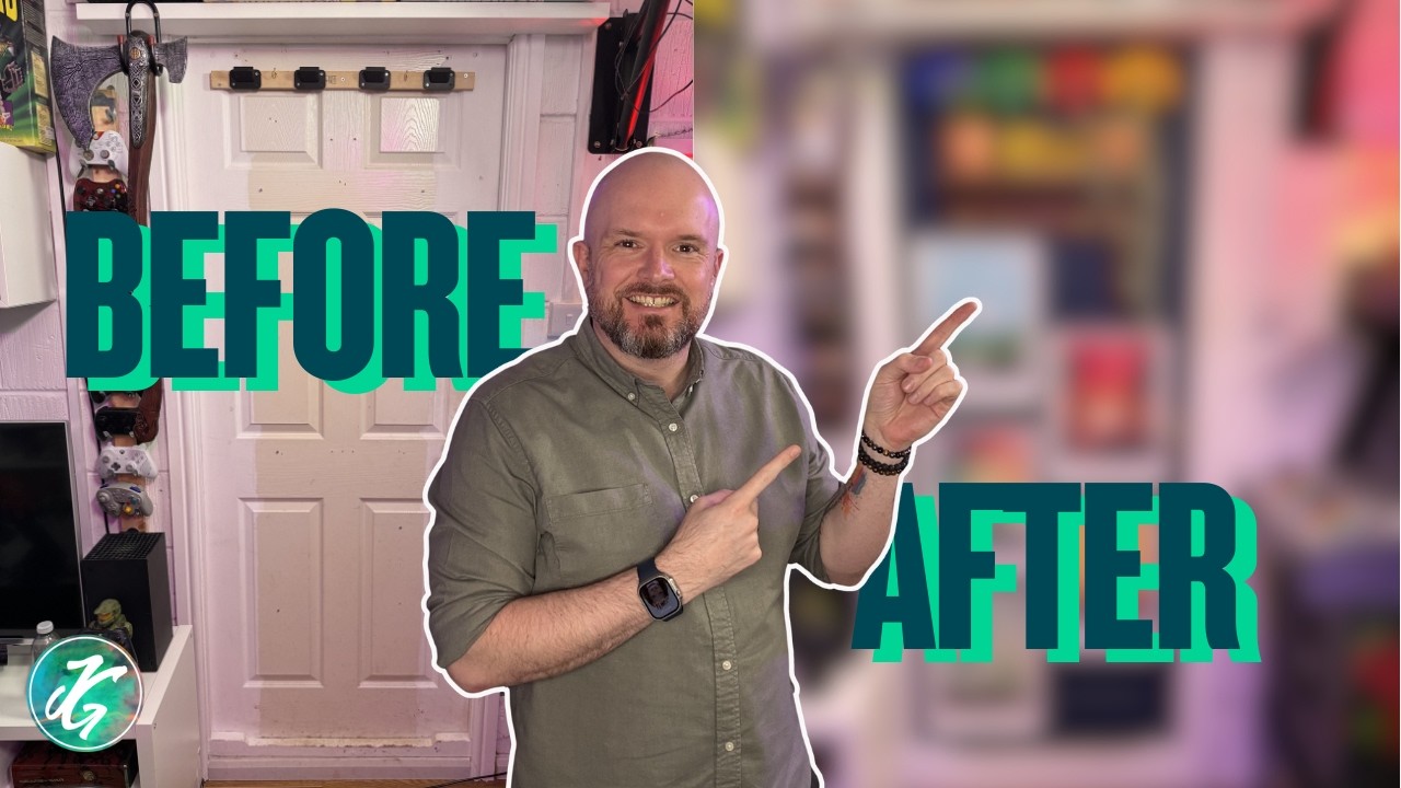 Level Up the Games Room! DIY Project + New Game Pickups
