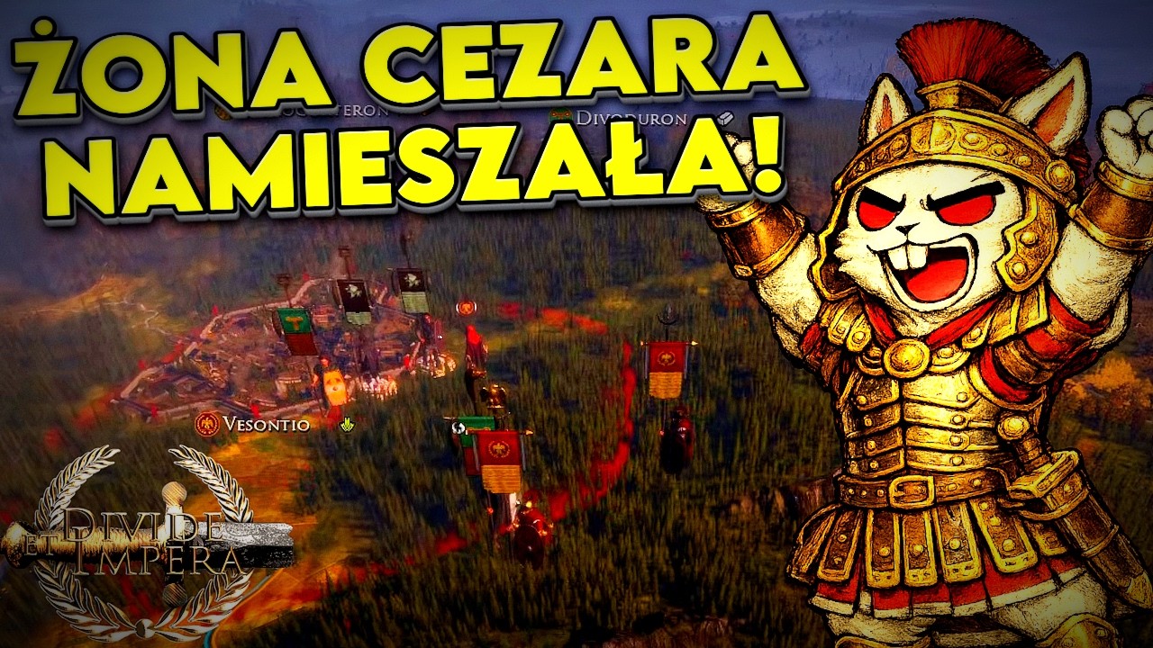 NIESAMOWITE BITWY Z GERMANAMI | Divide et Impera | Total War Rome 2