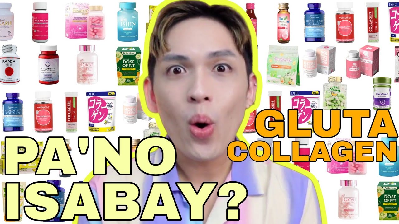 PANO PAGSABAYIN ANG GLUTA AT COLLAGEN? TAMANG PARAAN! SIR LAWRENCE