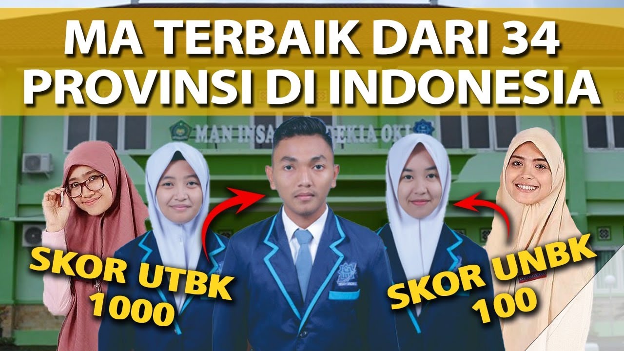 MADRASAH ALIYAH TERBAIK DI INDONESIA !! 34 SEKOLAH ISLAM TERFAVORIT