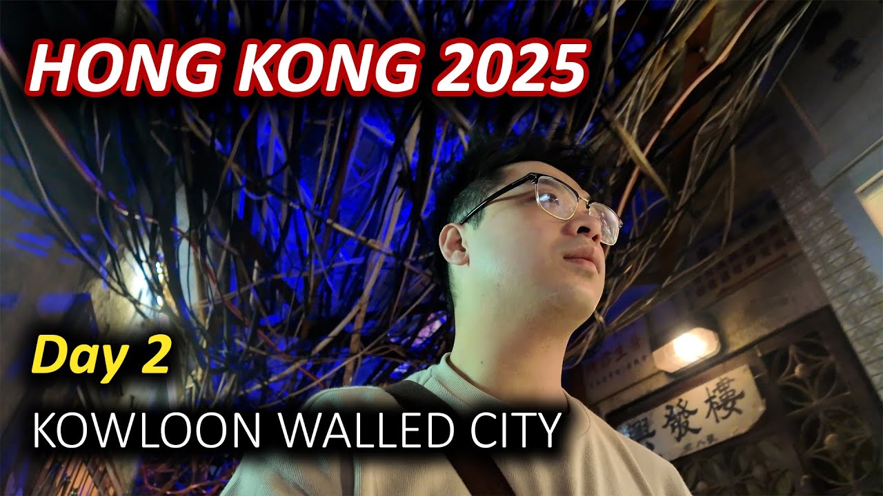 Hong Kong 2025 Travel Vlog Day 2: Kowloon Bay · Kwun Tong · Kai Tak Kowloon Walled City Exhibition