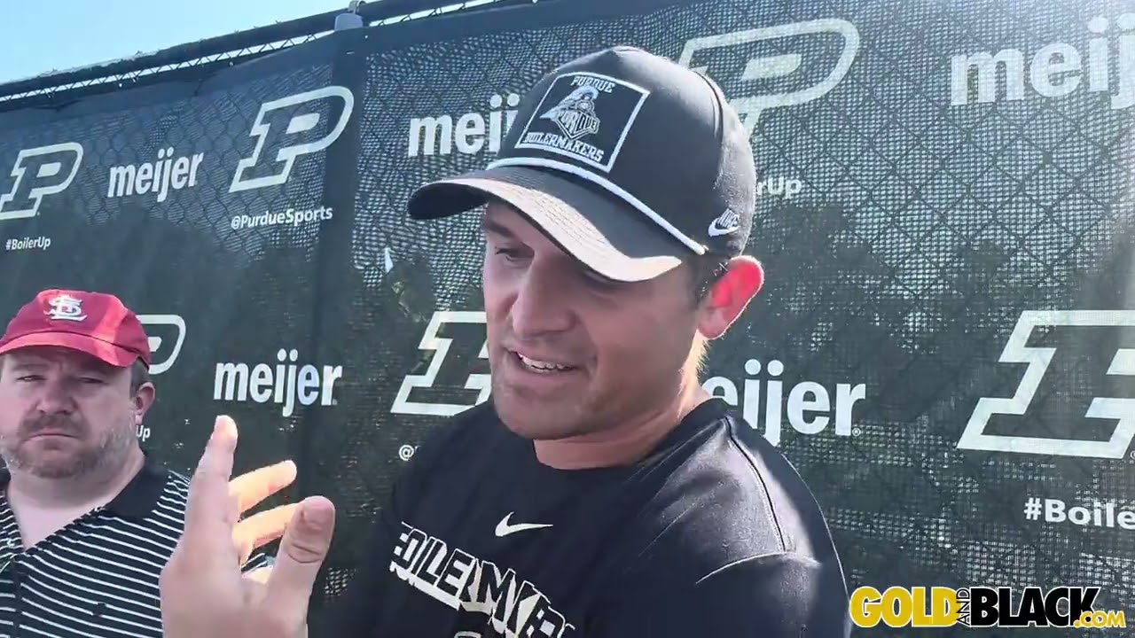 GoldandBlack.com video: Purdue defensive coordinator Mike Scherer