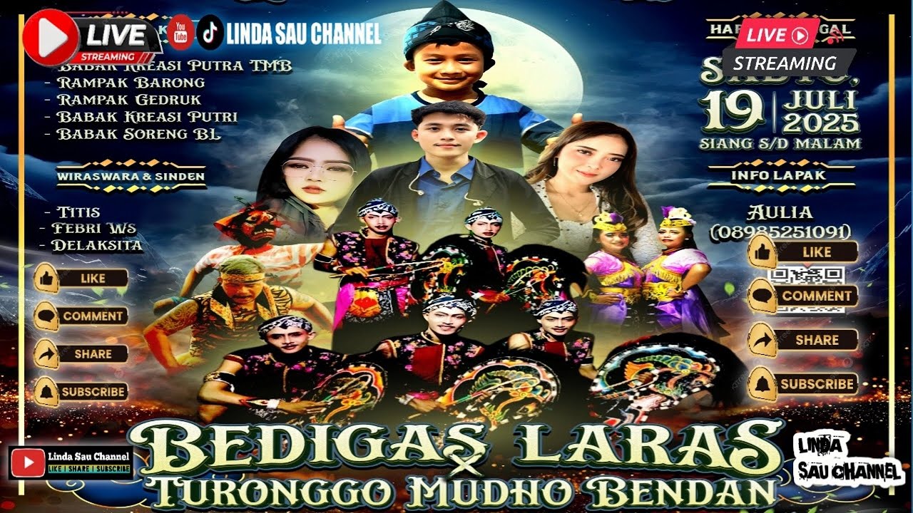🔴#Live streaming jathilan Hari ini BEDIGAS LARAS❌ TURONGGO MUDHO BENDAN Tirtomartani Kalasan