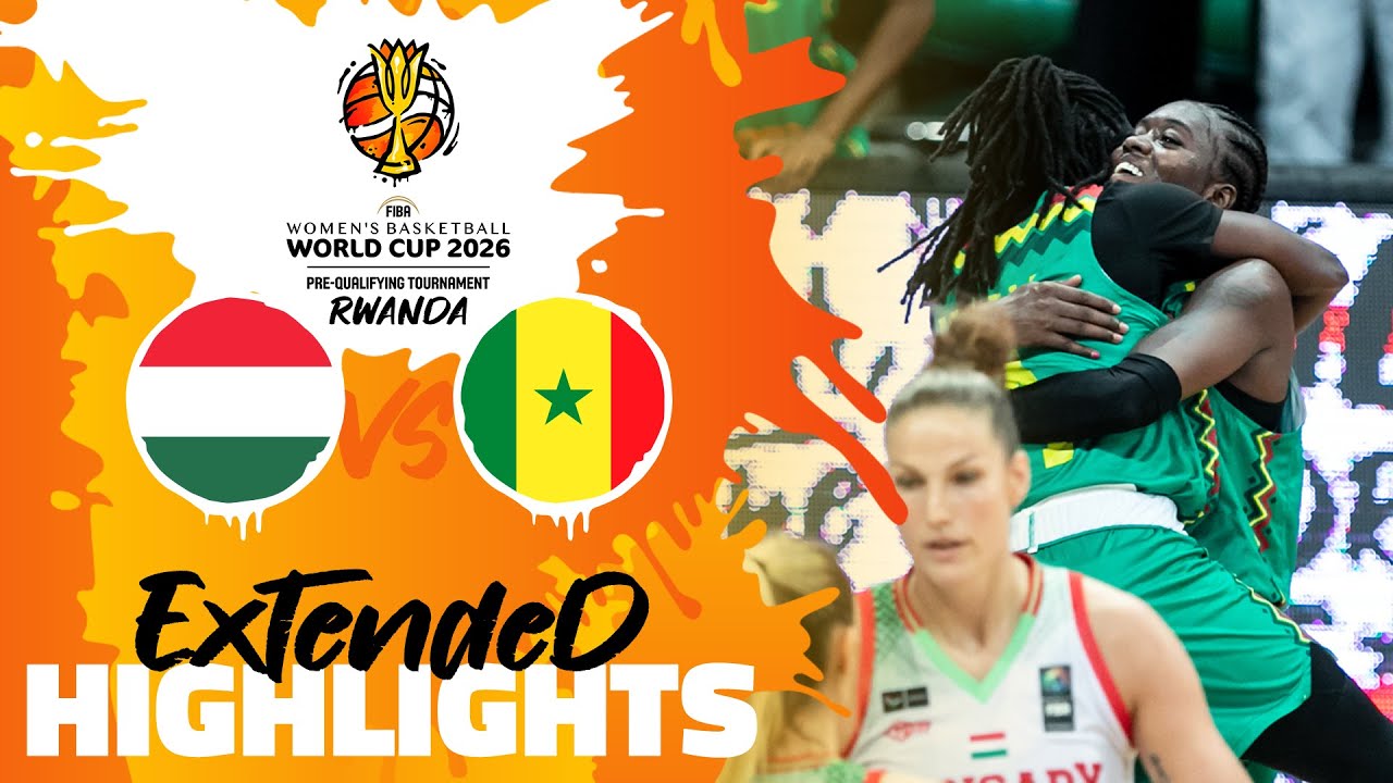 Hungary 🇭🇺 vs Senegal 🇸🇳 | Highlights | #FIBAWWC 2026 Pre-Qualifying Tournament
