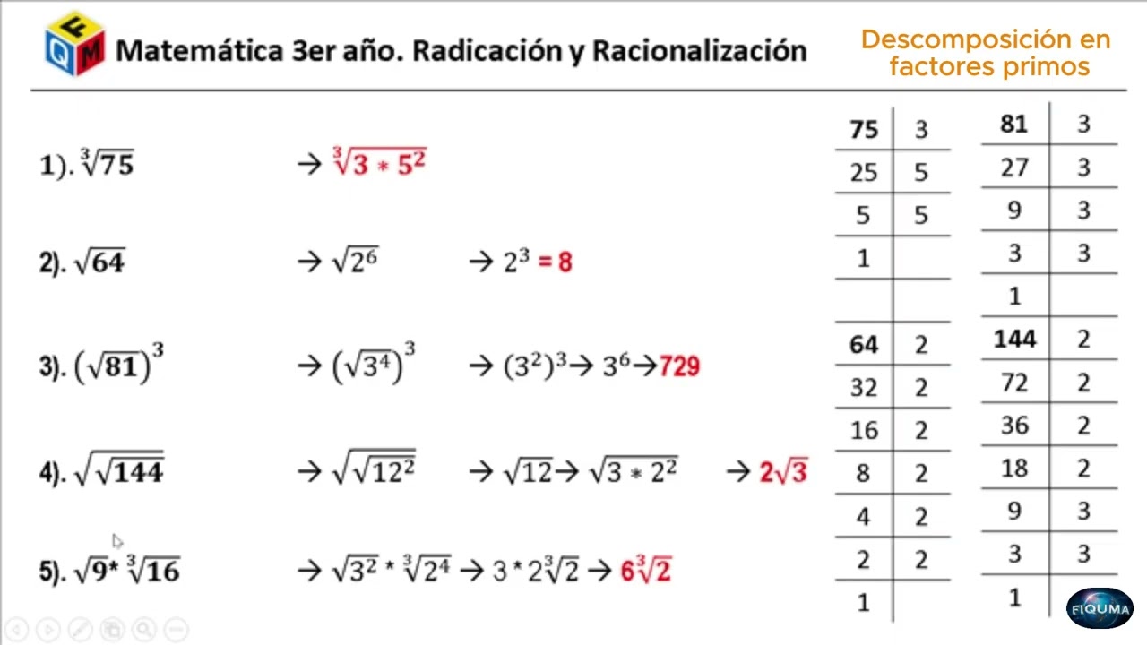 M3 Radicación y Racionalización 02