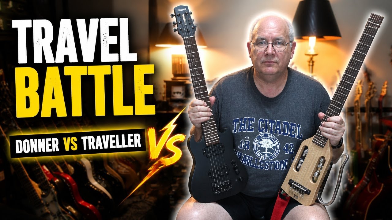 DONNER HUSH VS TRAVELLER GUITAR ULTRA LIGHT HEAD TO HEAD