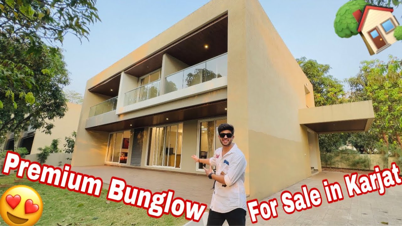 Premium and Biggest Bunglow for Sale in Karjat😍 || Fully Furnished || All Modern Amenities