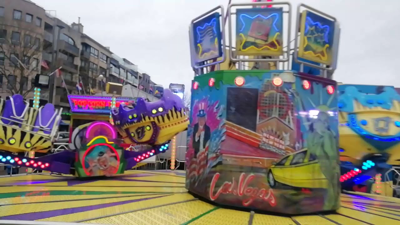 Popcorn Party (H.Van Herck) onride carnavalskermis Blankenberge 2019