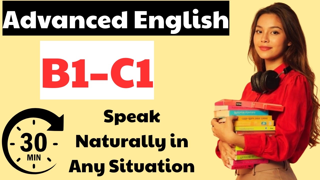 Speak English Confidently in Any Situation B1–C1 – Part 3  Real Daily Conversations Podcast