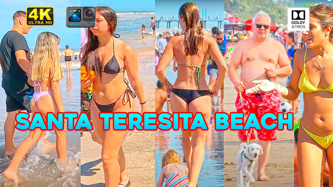 Así están las playas de SANTA TERESITA en 2024