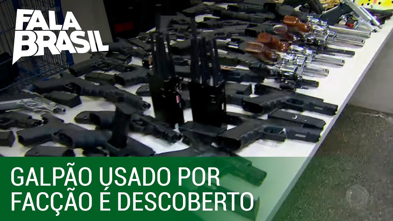 Galpão usado pela maior facção criminosa do Brasil é descoberto