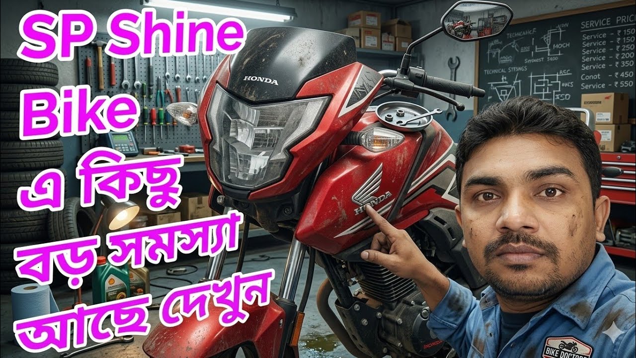 Honda SP Shine 125 bike ভালো খারাপ রিভিউ কিনলে কি সমস্যা পড়তে পারেন দেখুন 