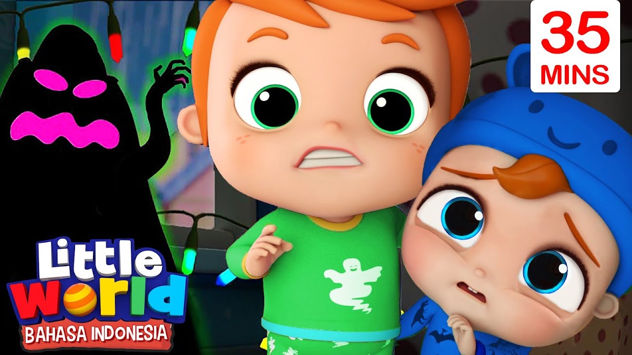 Bayi Kecil Takut Monster | Kartun Anak | Little World Bahasa Indonesia