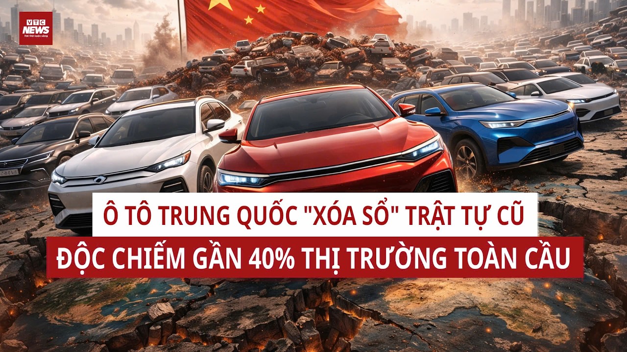 SỐC! Trung Quốc 'NUỐT CHỬNG' thị trường ô tô thế giới, ngôi vương xuất khẩu 3 năm LIÊN TIẾP