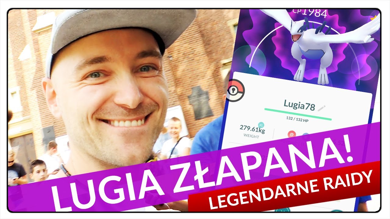 LUGIA ZŁAPANA! KIEDY ZAPDOS I MOLTRES? LEGENDARNY RAID W POKEMON GO | RZESZ&Oacute;W
