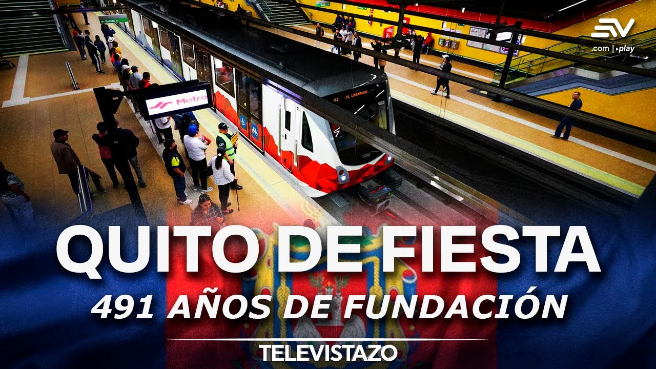 Metro de Quito: la vida subterr&aacute;nea que cambi&oacute; la cara de la ciudad | Televistazo | Ecuavisa