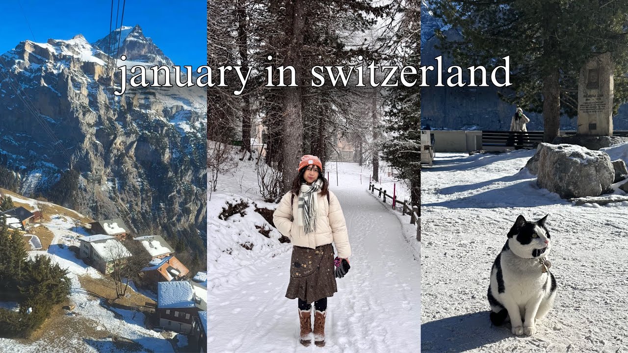Winter in switzerland