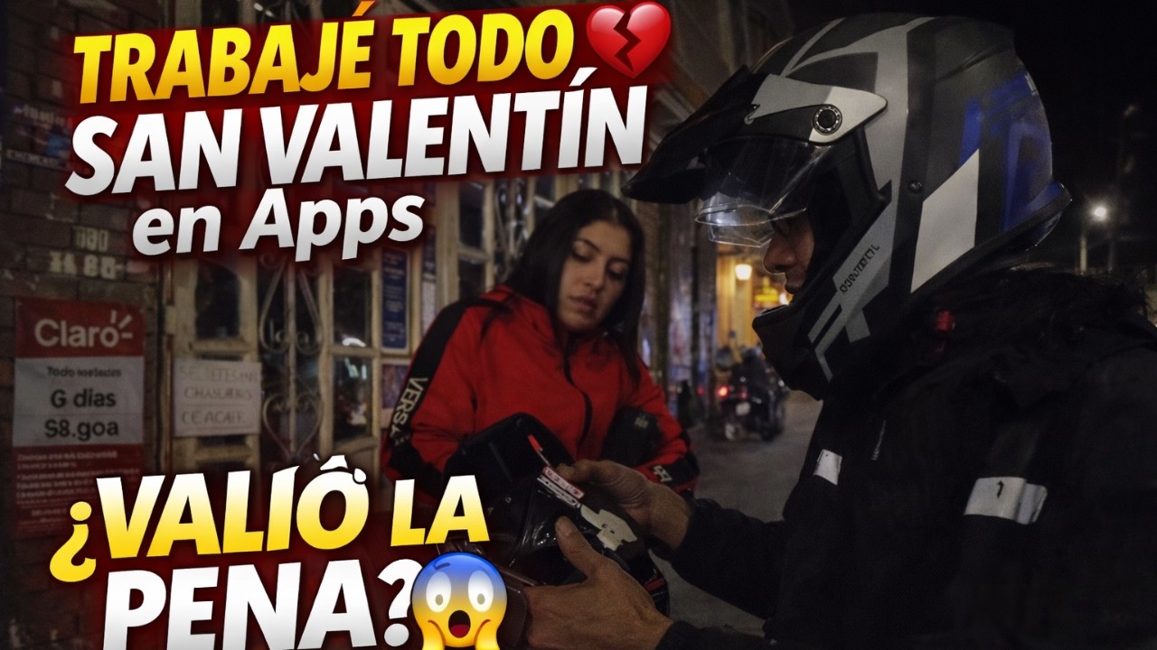 TRABAJÉ TODO SAN VALENTÍN en Apps 💔 Mientras TODOS Celebraban… ¿Valió la Pena