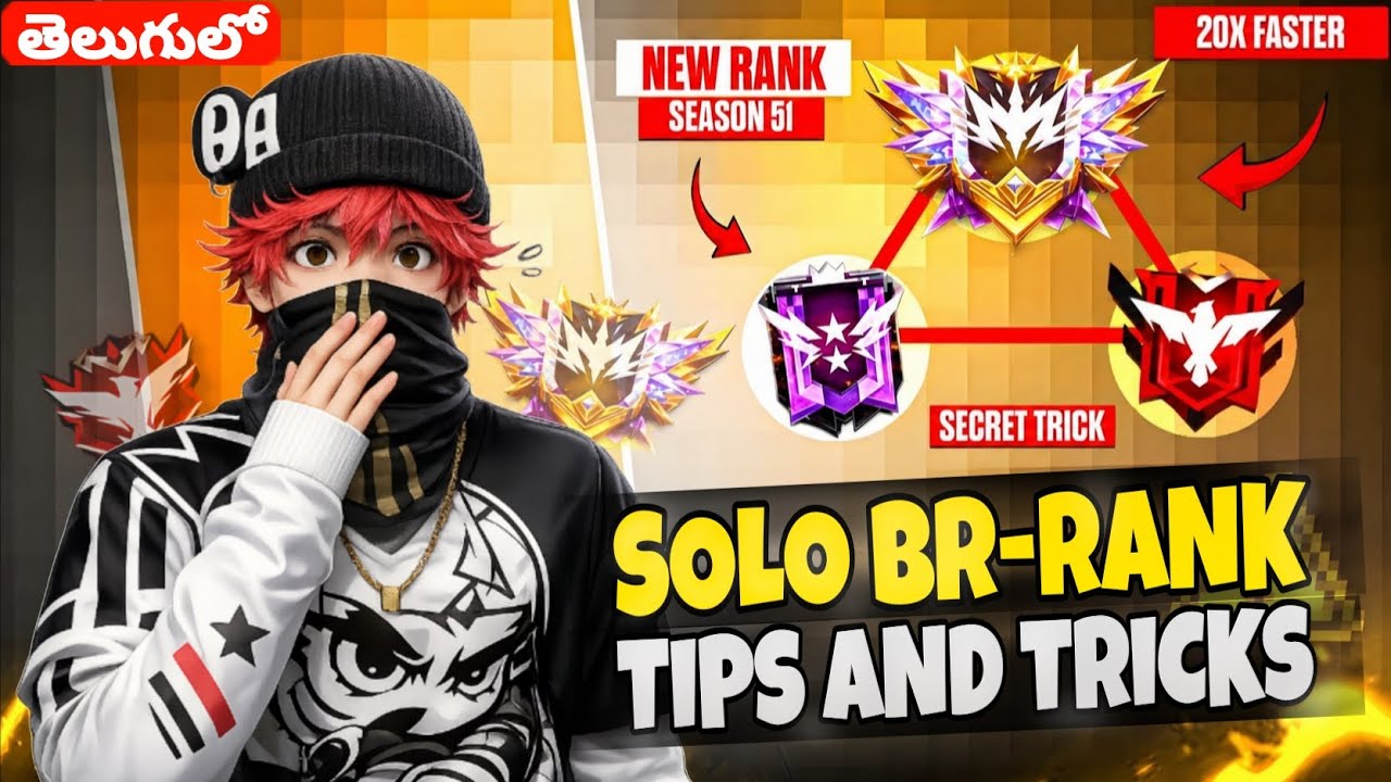 BR SOLO GRANDMASTER RANK PUSHING TIPS AND TRICKS || solo grandmaster tips #rank #freefire 