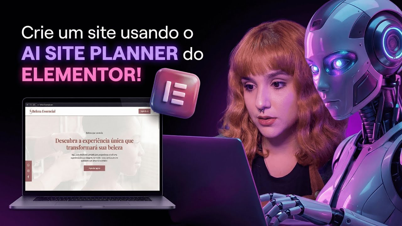 Como criar um site usando a IA Site Planner do Elementor