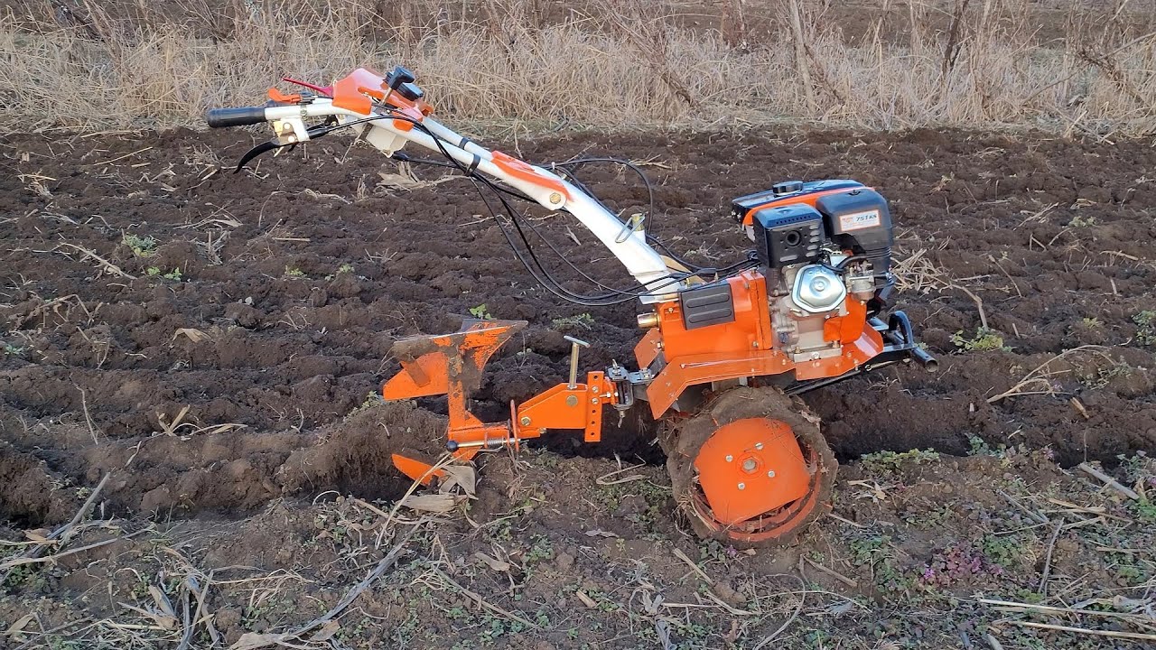 Am arat primavara cu motosapa RURIS 751KS