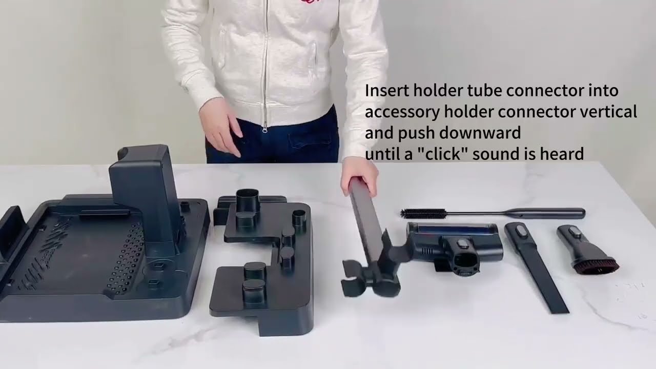 JIMMY PW11 Pro Max - How to install & disassemble the machine and how to use the charging stand