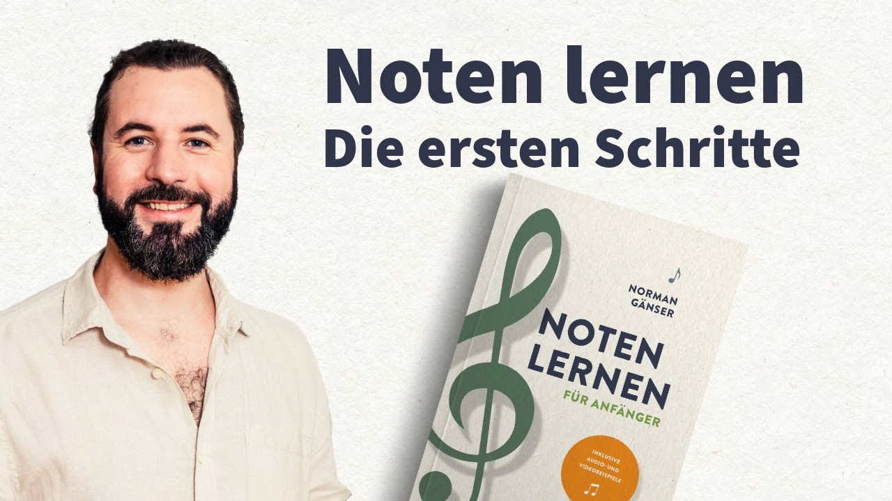 Noten lernen f&uuml;r Anf&auml;nger 🎵 die ersten Schritte in 5 Minuten