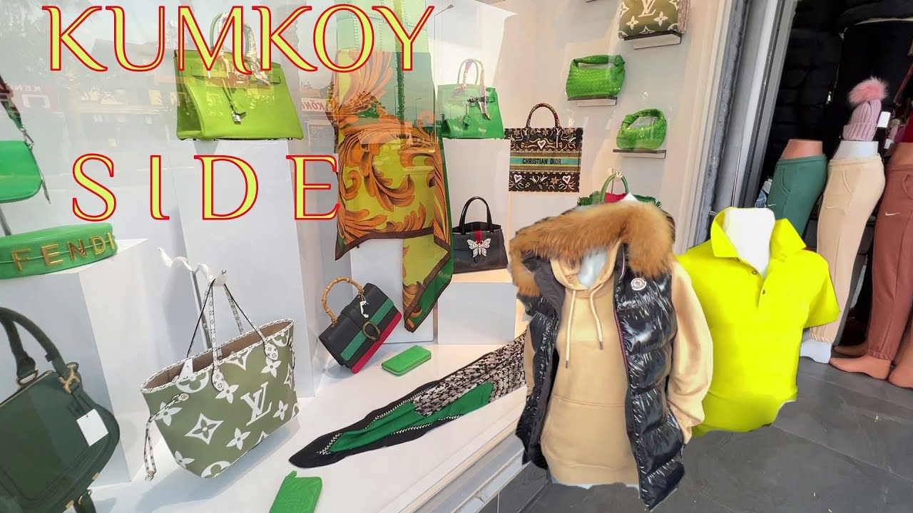 SIDE KUMKOY . SHOPPING  STREET WALK . SHOPPING  TURKEY  #side #kumkoy #turkey
