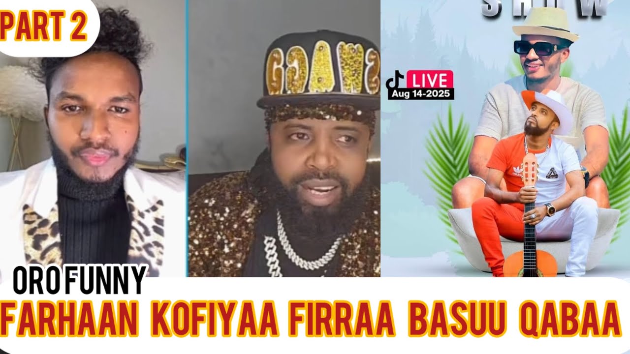 Oro funny 😄 Abde show part 3 koflaa dhumnee art farhaan Sagantaa guddoo 