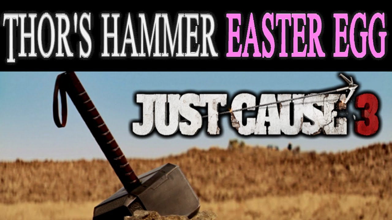 Just Cause 3 - Thor's Hammer Easter Egg | Thor (2011) Footage Included