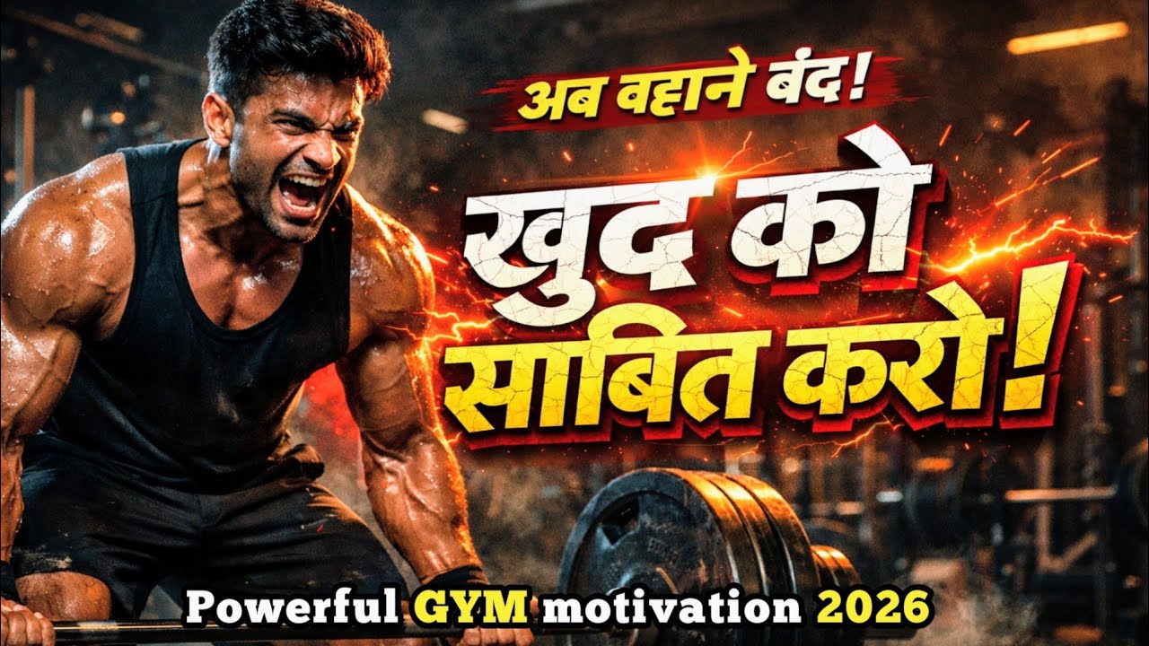 Broken 💔 heart।Hard core best GYM motivation video in hindi। 