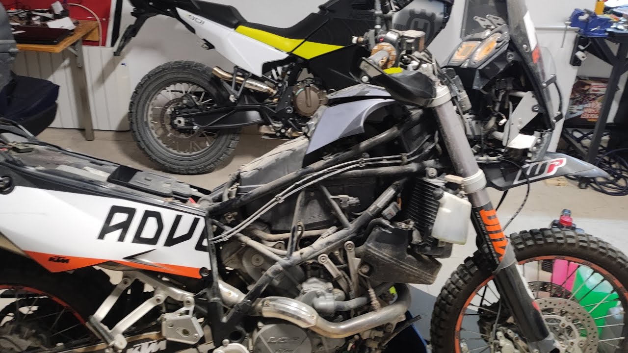 luces antiniebla/cuneteras KTM 990  adventure