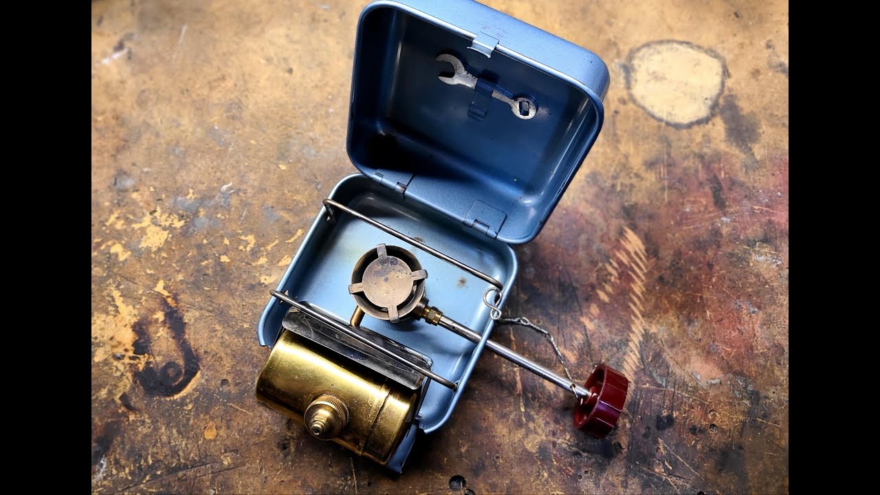 Vintage Backpacking Stove  Overview and Lighting * Optimus 8r*